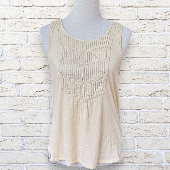 J.Crew cream tank top blouse cream S - Picture 1 of 5